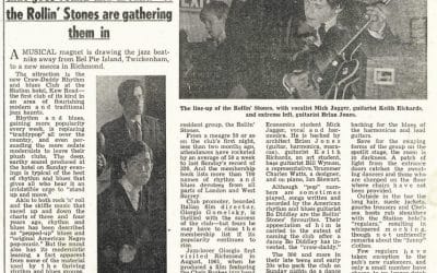 How I helped the Stones get rolling