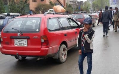 Children in Afghanistan earn hard living on the streets