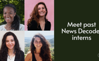 News Decoder interns: Spreading insight and amity