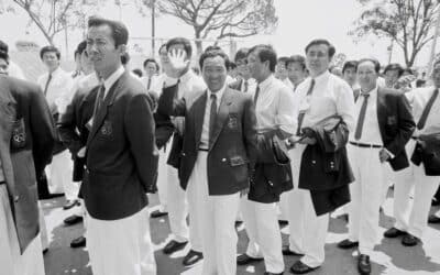 How China’s athletes gave Los Angeles a helping hand