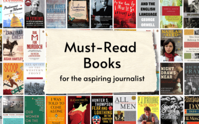 What books should an aspiring journalist read? Here’s our list.