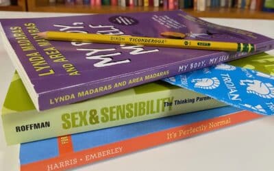 Books used to teach sex education.