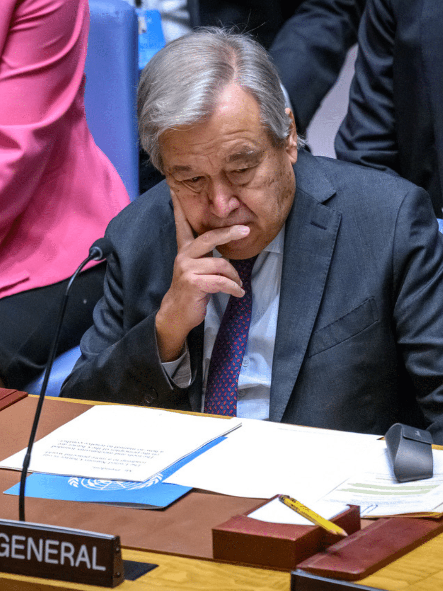 United Nations Secretary-General António Guterres 