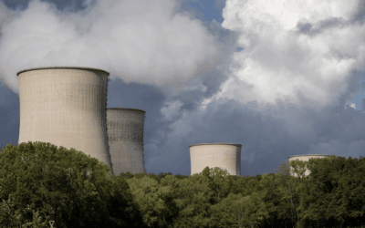 The Cattenom Nuclear Power Plant in eastern France