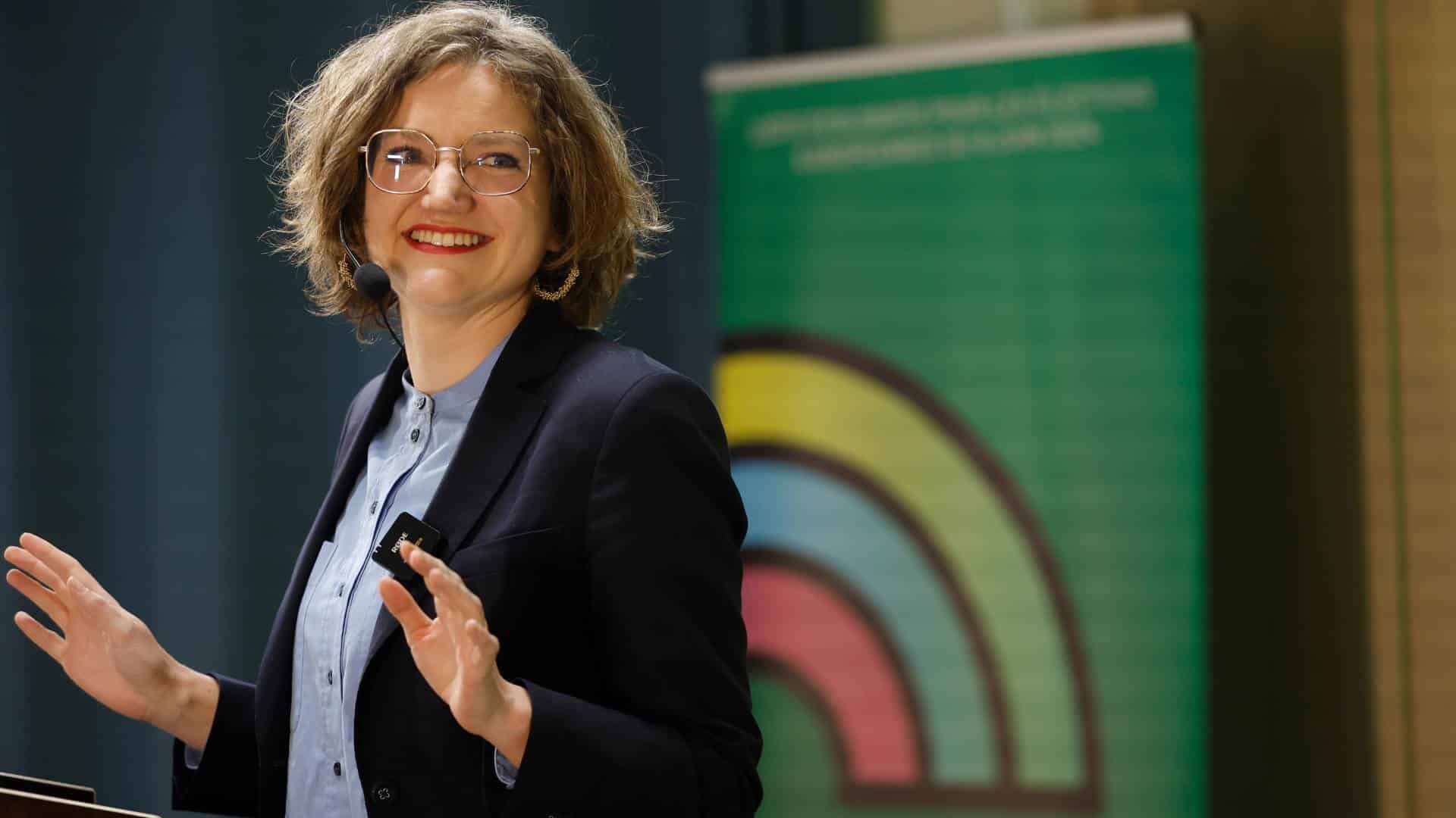 French Green Party candidate for the European Elections Marie Toussaint 