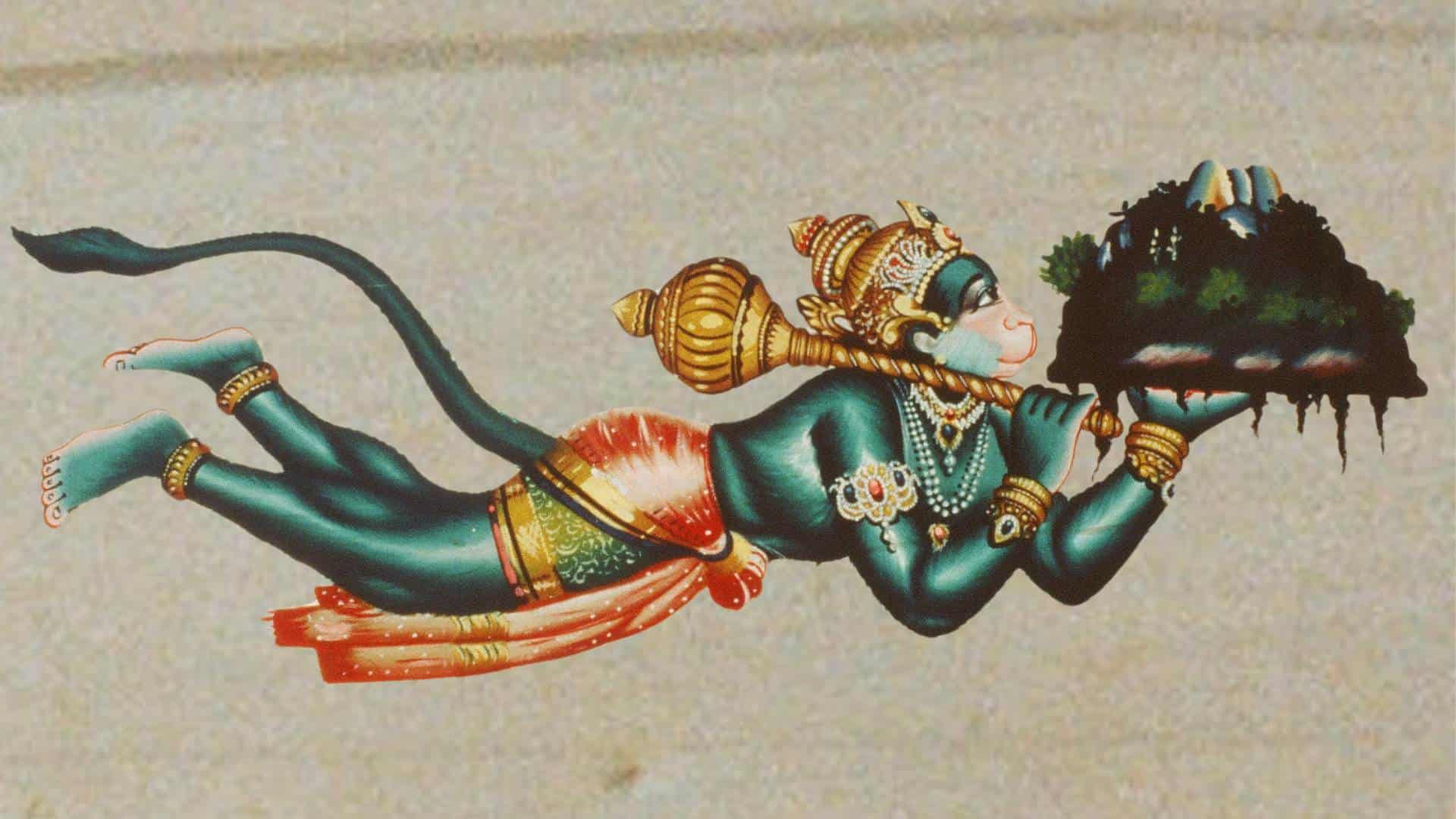 Hero's Journey Hanuman, the flying monkey god