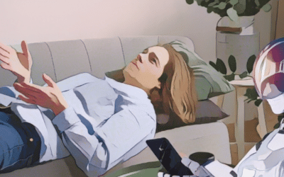 Who wants a therapist who’s robotic? But a robot therapist? Maybe.