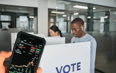 Does the stock market prefer one candidate over another?
