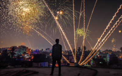 How a festival of light can create a blanket of gray