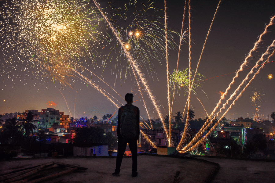 How a festival of light can create a blanket of gray