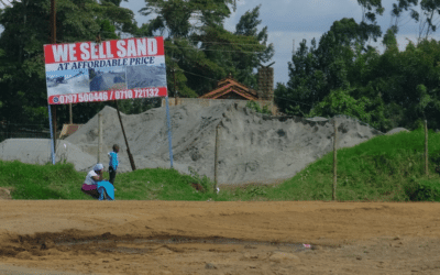 The mining of sand scars Kenya’s land