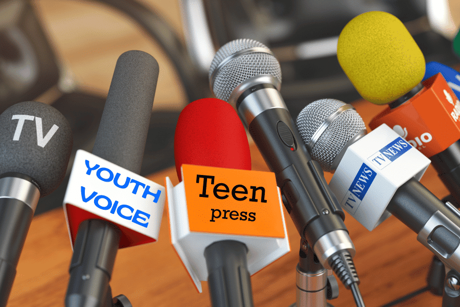 How to amplify youth voice? Bring them into the pressroom.