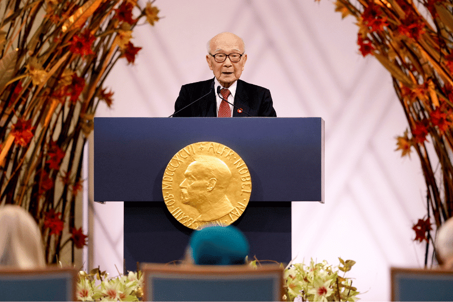 Promoting peace through a prize