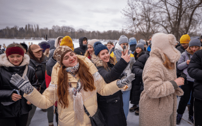 When war leaves you without heat, it’s time to dance