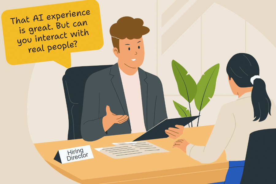 Can you tell a good story? That might get you hired.