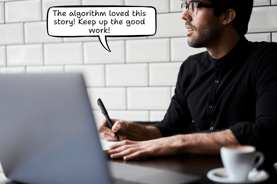 When the algorithm tells you what to report